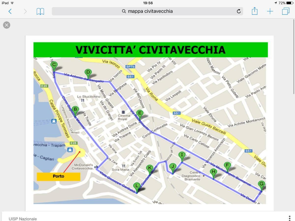 Whole Holiday Home Apartment Splendid Civitavecchia Da Pamino & Priscilla Exterior photo